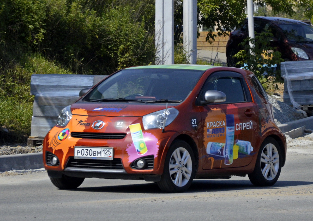 р 030 вм 125, Toyota iQ 1st gen (AJ10), 2008–2016