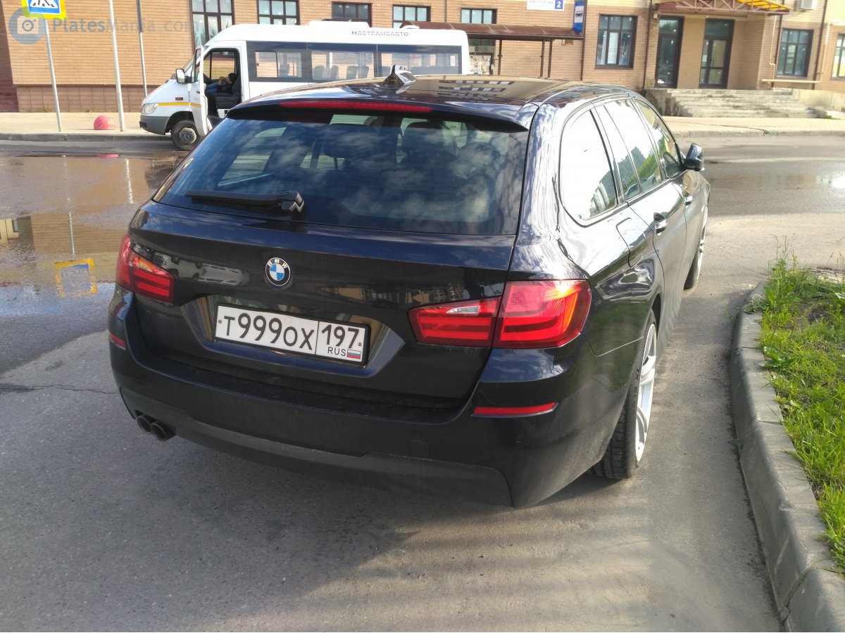 т 999 ох 197, BMW 5 Series 6th gen Touring (F11), 2010–2017