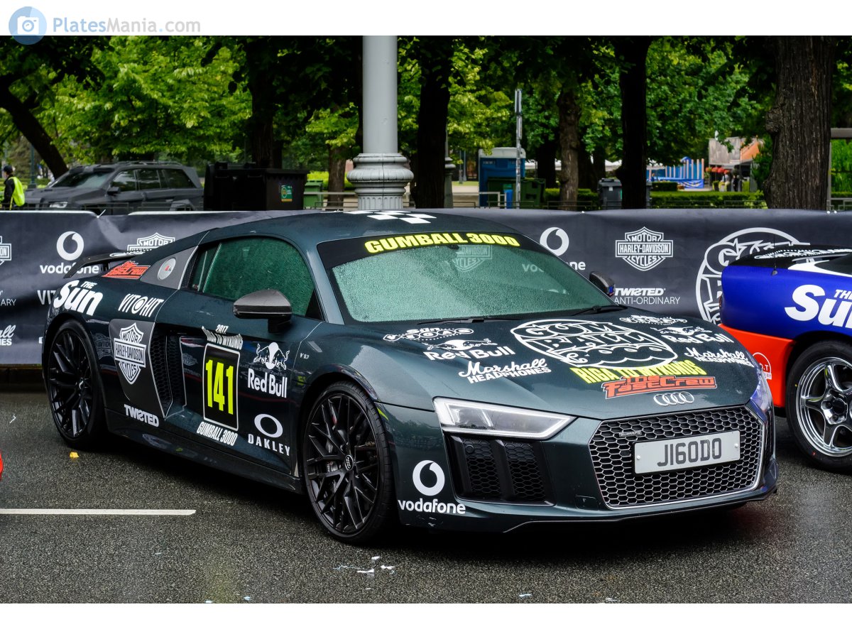 J16ODO, Audi R8 2nd gen Coupé (4S3/4SP), 2015–2018