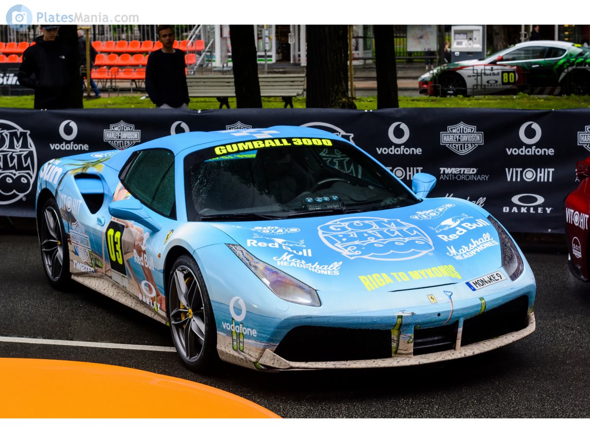 MON KE 9, Ferrari 488 1st gen Spider (F142M), 2015–2019