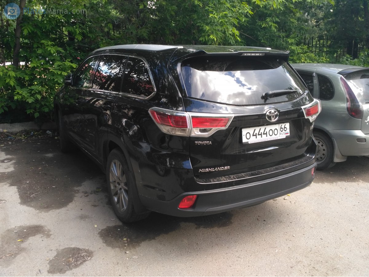 о 444 оо 66, Toyota Highlander 3rd gen (XU50), 2013–2016