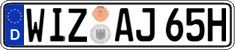German license plate, Plates for oldtimers (type 