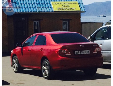 н999хр38, Toyota Corolla