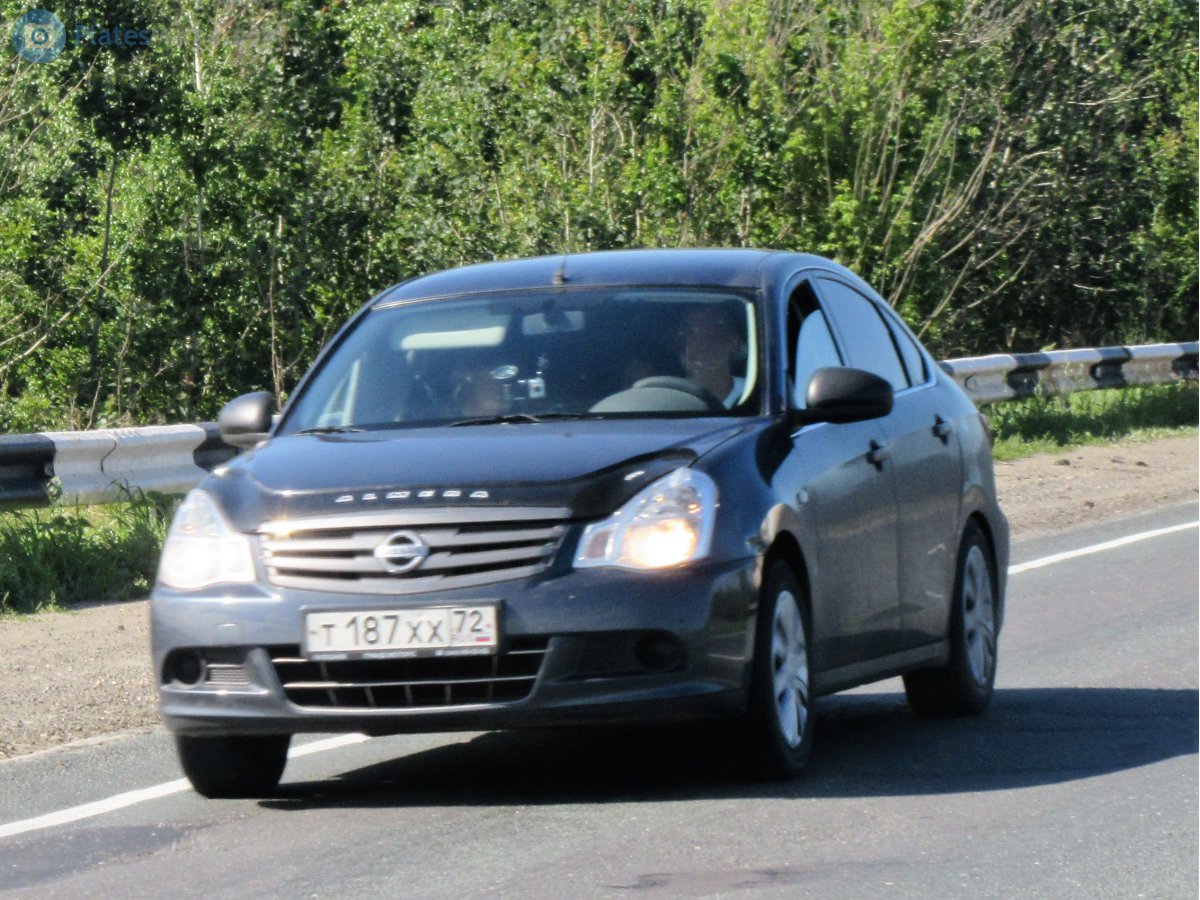 т 187 хх 72, Nissan Almera 