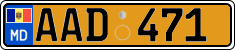 License plate of Moldova, Public transport (2015)