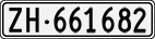 License plate of Switzerland, Cars