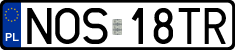 License plates of Poland, Regular car plates