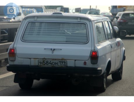 н584он199, GAZ 310231 Волга