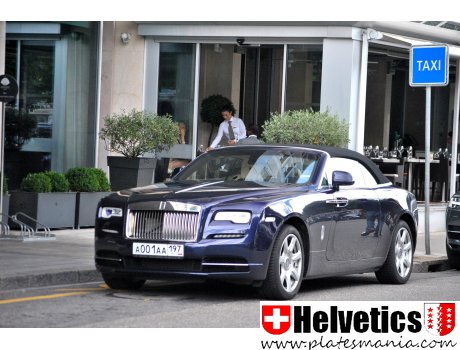 а001аа197, Rolls-Royce Dawn