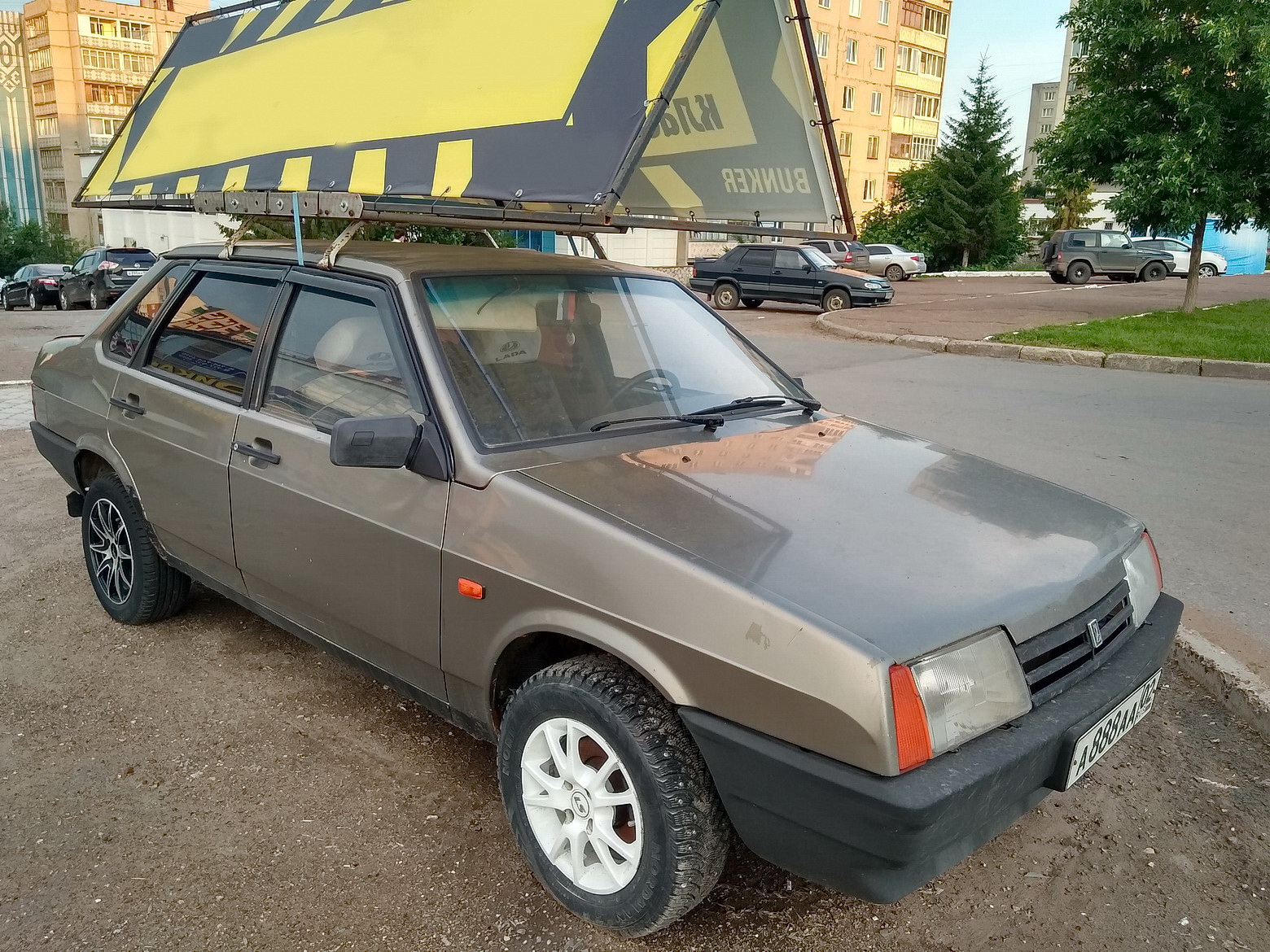 а 888 аа 02, Lada (VAZ) 21099 