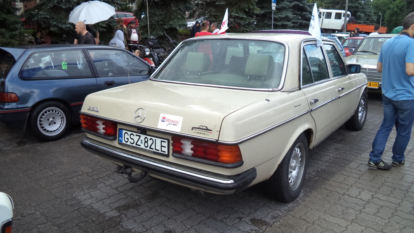 GSZ 82LE, Mercedes-Benz E-Klasse 200–300 Sedan (W123), 1975­–1986