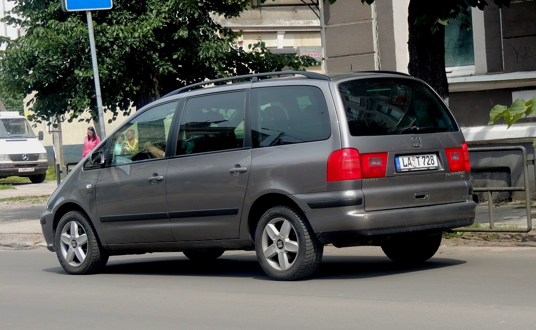 LA T 728, Volkswagen Sharan 1st gen (7M), facelift, 2000–2010