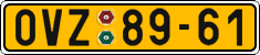 License plate of the Czech Republic, Commercial vehicles (1960)