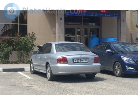 а333мн23, Hyundai Sonata