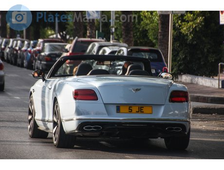 5 JE, Bentley Continental