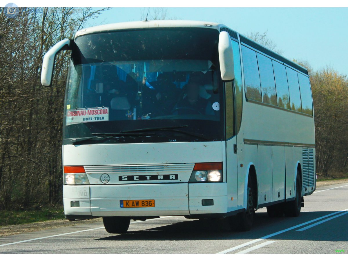 K AW 836, Setra 300-Series 1st gen Single-Decker (S309/S312–S319/S321), 1991–2006