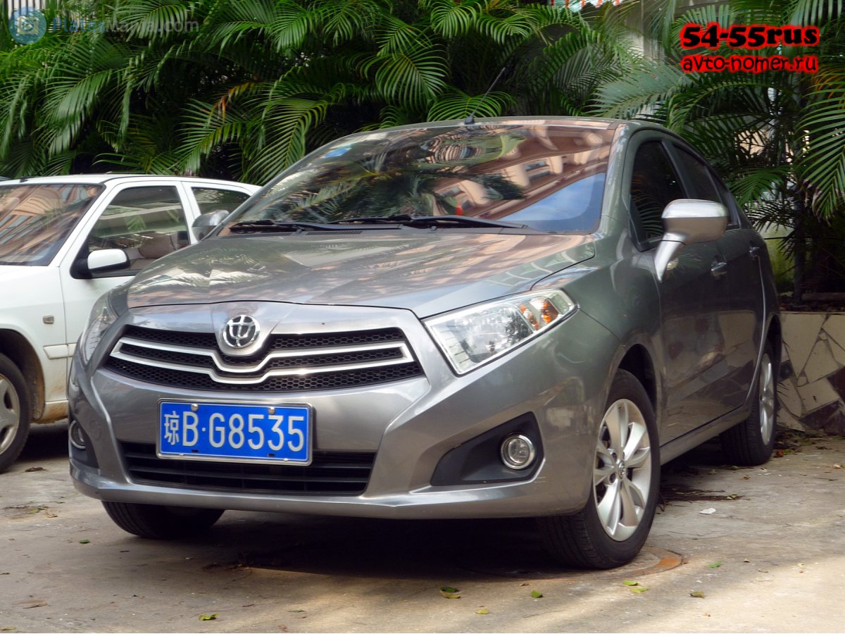 琼B·G8535, Brilliance (Huachen Zhonghua) H230 