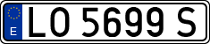 License plates of Spain, 1971 year series