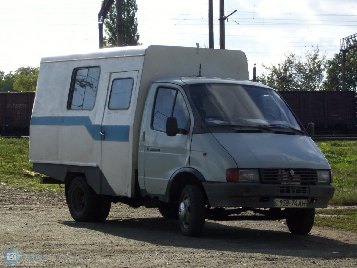 04 958-74 AH, GAZ 3302 ГАЗель ГАРЗ, 1996–1998