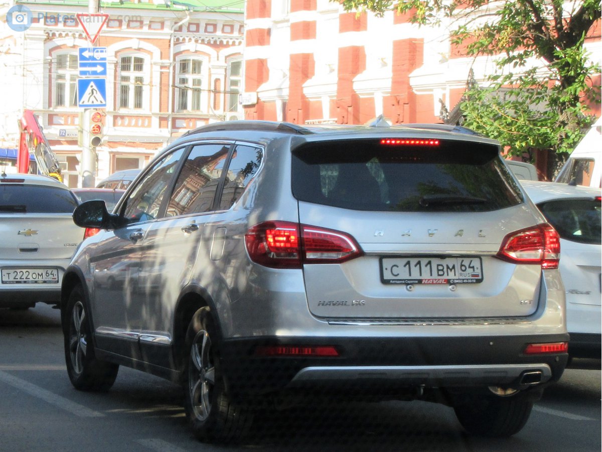 с 111 вм 64, Haval H6 1st gen (Sport Red Label) (Global-market), 2013–