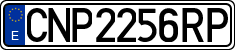 License plates of Spain, Official and military plates