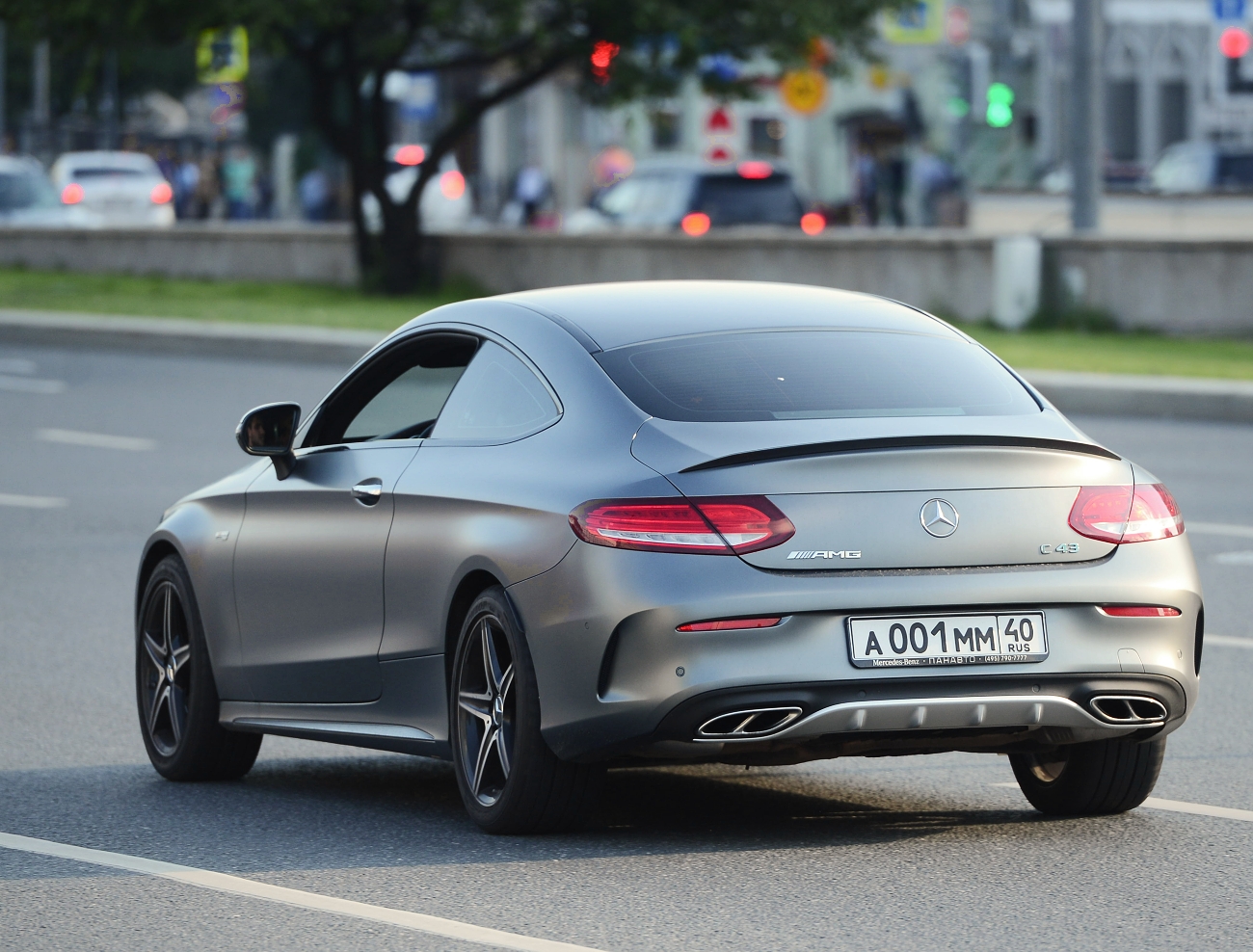 а 001 мм 40, Mercedes-Benz C-Klasse 4th gen Coupé (C205), 2015–2023