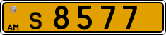 License plate of Armenia, Taxi