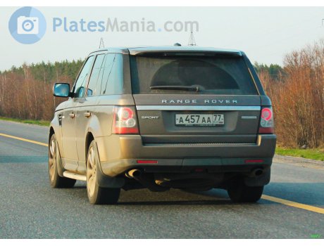 а457аа77, Land Rover Range Rover Sport