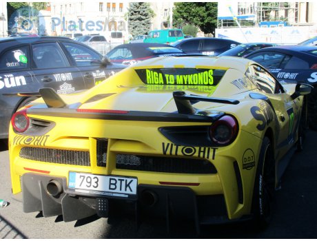 793 BTK, Ferrari 488