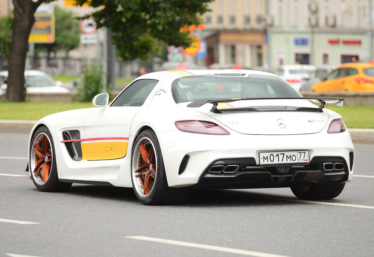 м 017 мо 77, Mercedes-Benz SLS AMG 1st gen Coupé (C197), 2010–2014