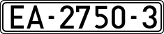 License plates of Spain, Official and military plates