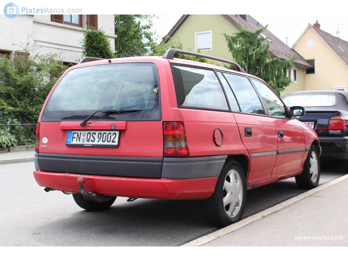 FN QS 9002, Opel Astra 1st gen Caravan Wagon (F; T92), 1991–1998 (–2002 for Eastern Europe)
