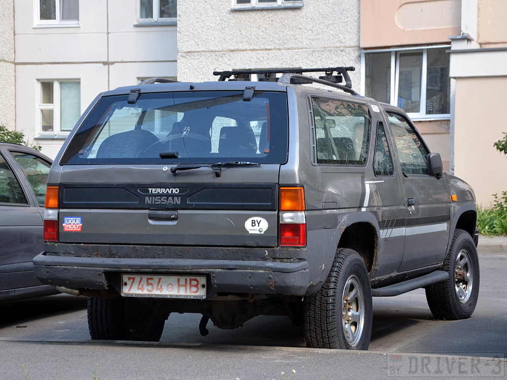 7454 HB, Nissan Terrano 1st gen 3-door SUV (YD21/WD21), 1986–1990