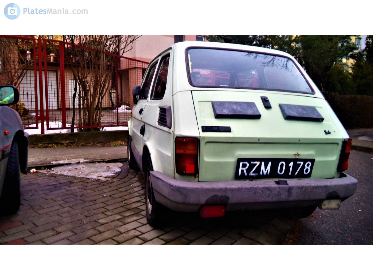 RZM 0178, Polski Fiat 126p 126p 600/650/FL, 1973–1994