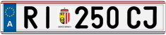 License plate of Austria, Regular plates