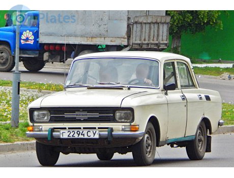 г 2294 СУ, Moskvich (AZLK) 2138/2140