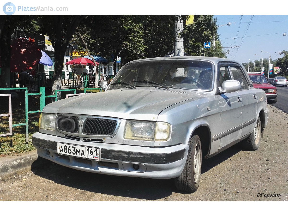 а 863 ма 161, GAZ 3110 Волга 1997–2004