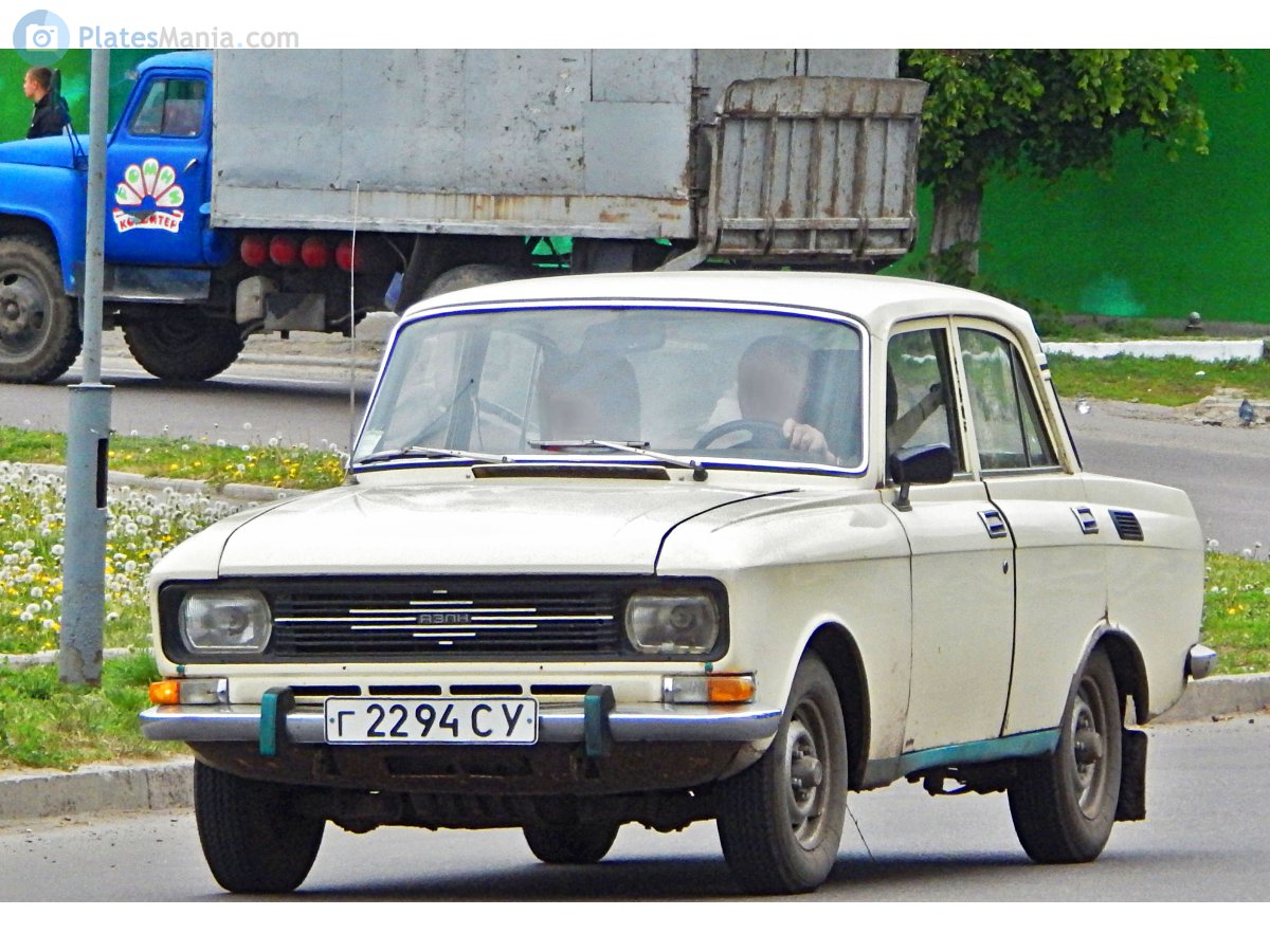 г 2294 СУ, Moskvich (AZLK) 2138/2140 2138/2140, 1976–1988