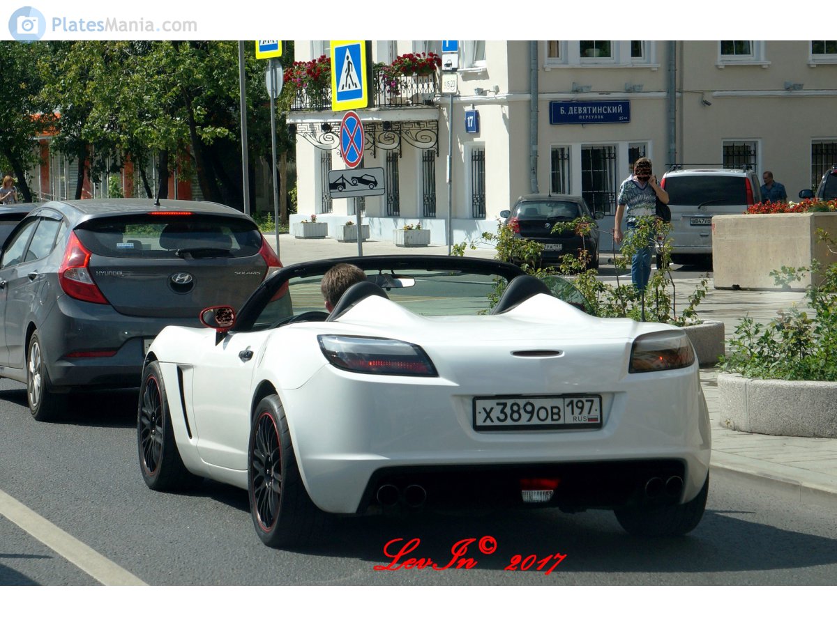 х 389 ов 197, Opel GT 2nd gen (M07), 2007–2009