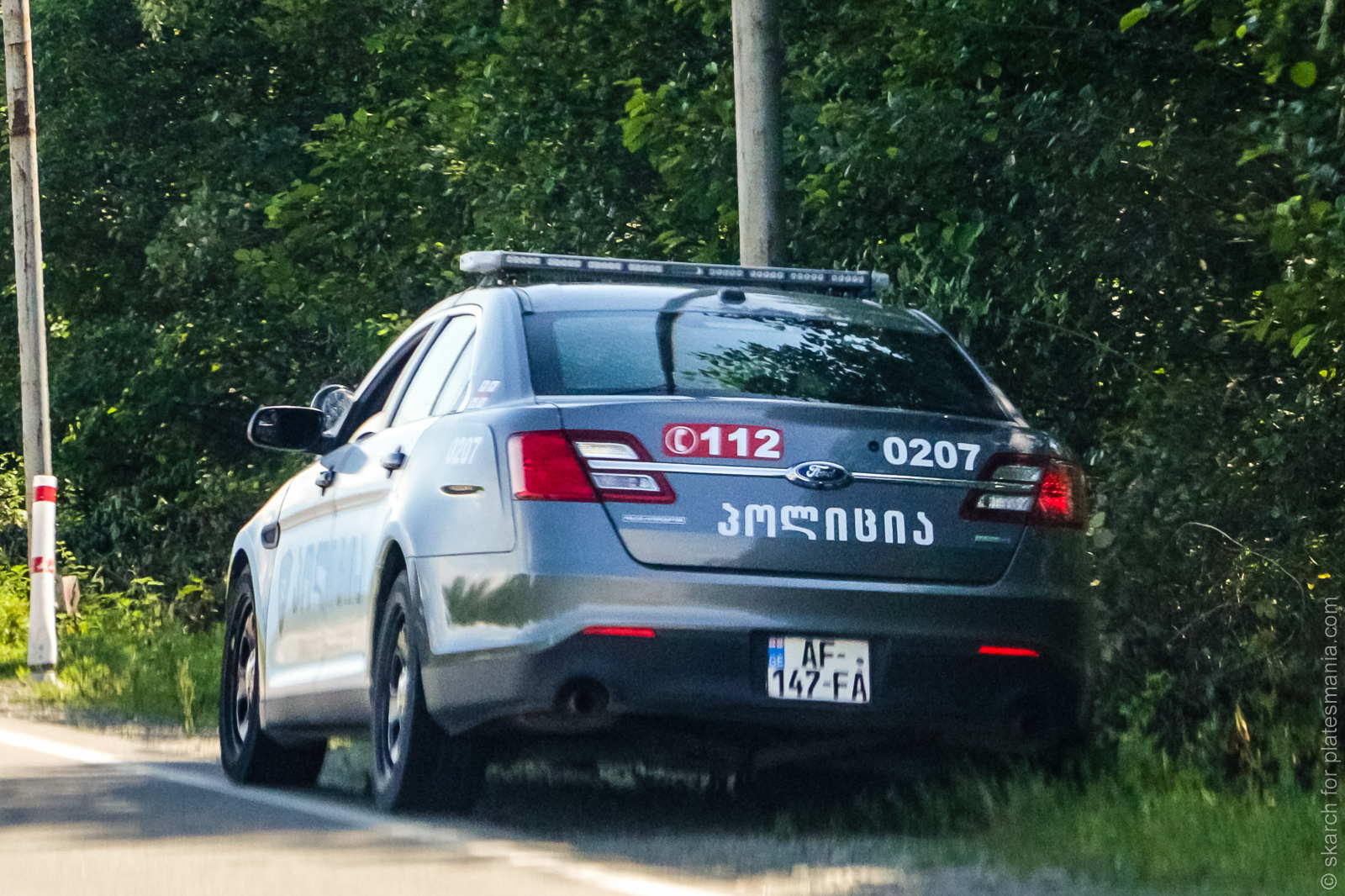 AF-147-FA, Ford Police Interceptor Sedan 1st gen (P2M), 2012–2019