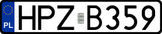 License plates of Poland, Authorities