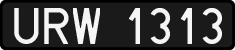License plates of Poland, 1976 year system
