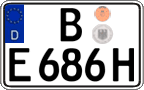 German license plate, Plates for oldtimers (type 
