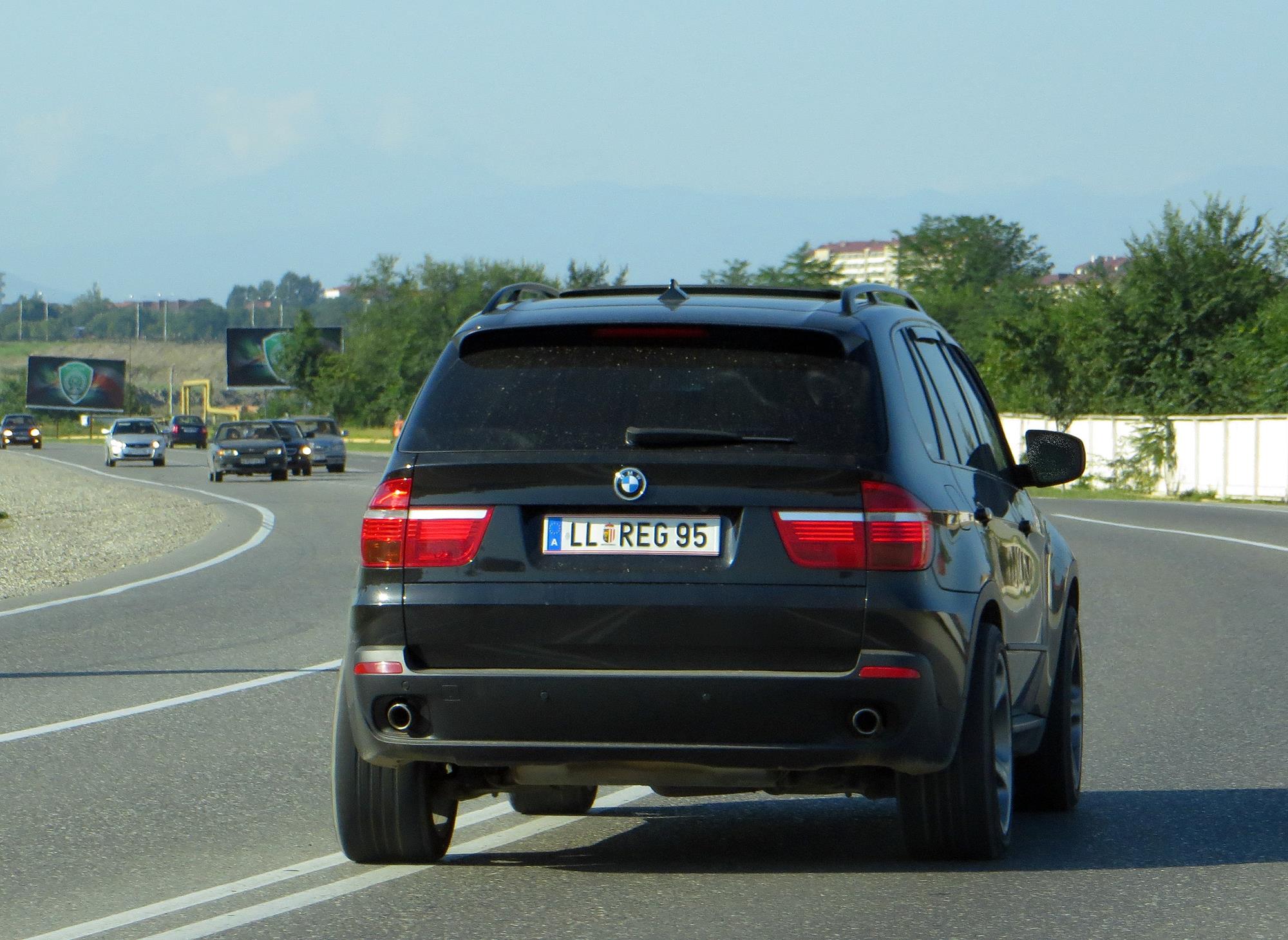 LL REG 95, BMW X5 2nd gen (E70), 2007–2013