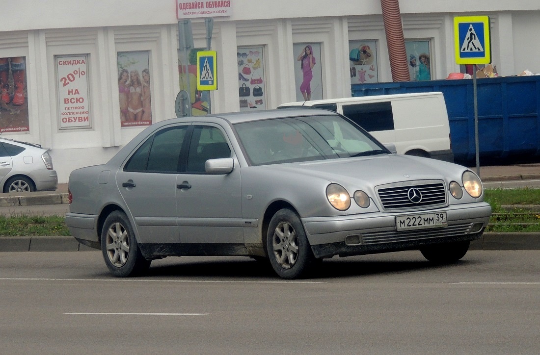 м 222 мм 39, Mercedes-Benz E-Klasse 2nd gen Sedan (W210), 1995­–2002