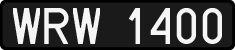 License plates of Poland, 1976 year system