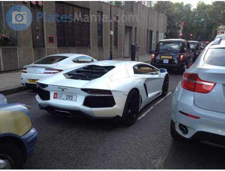 4 191, Lamborghini Aventador