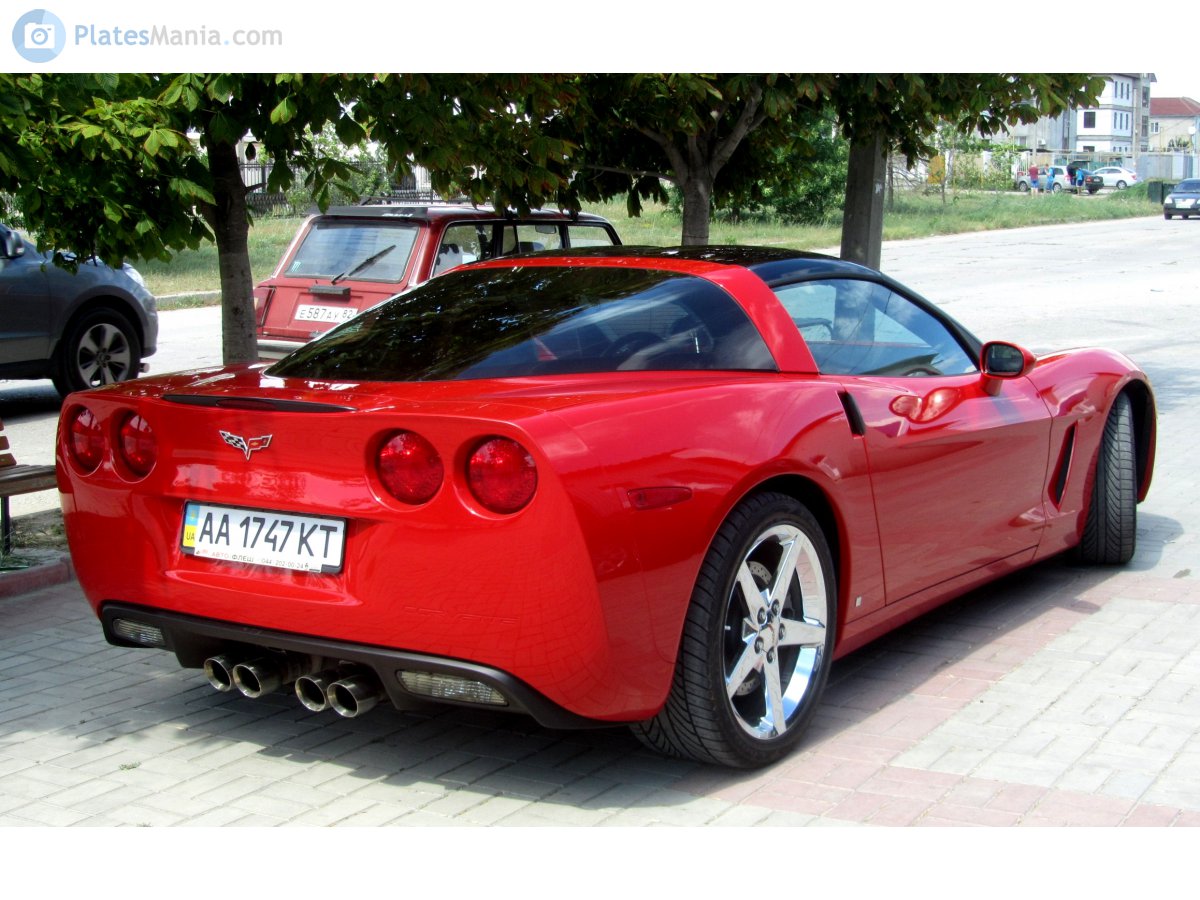AA 1747 KT, Chevrolet Corvette 6th gen Coupé (C6), 2004–2013