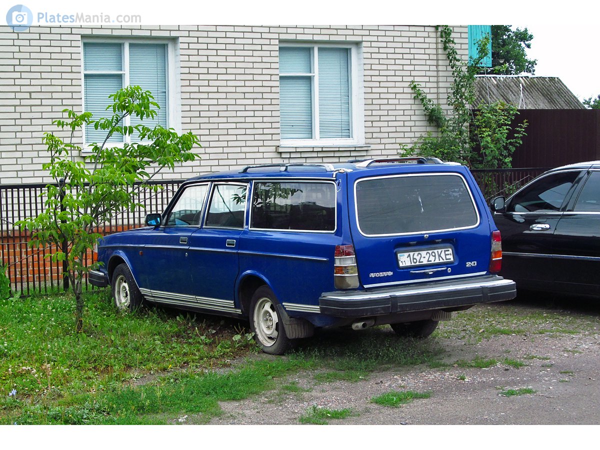 11 162-29 KE, Volvo 240-Series 1st gen 5-door Wagon (245), facelift, 1978–1993