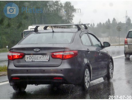 у006еу777, Kia Rio